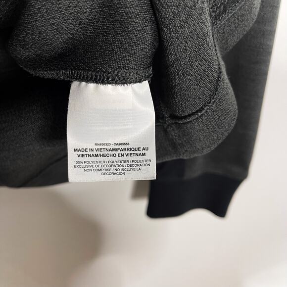 Nike Mens Large L Gray Black Golf 1/2 Zip Pullover Sweater Dri Fit Colorblock - Picture 8 of 9